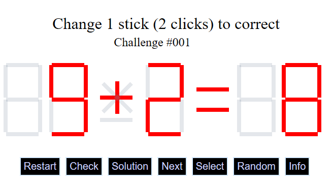 ABAP Matchstick Challenge